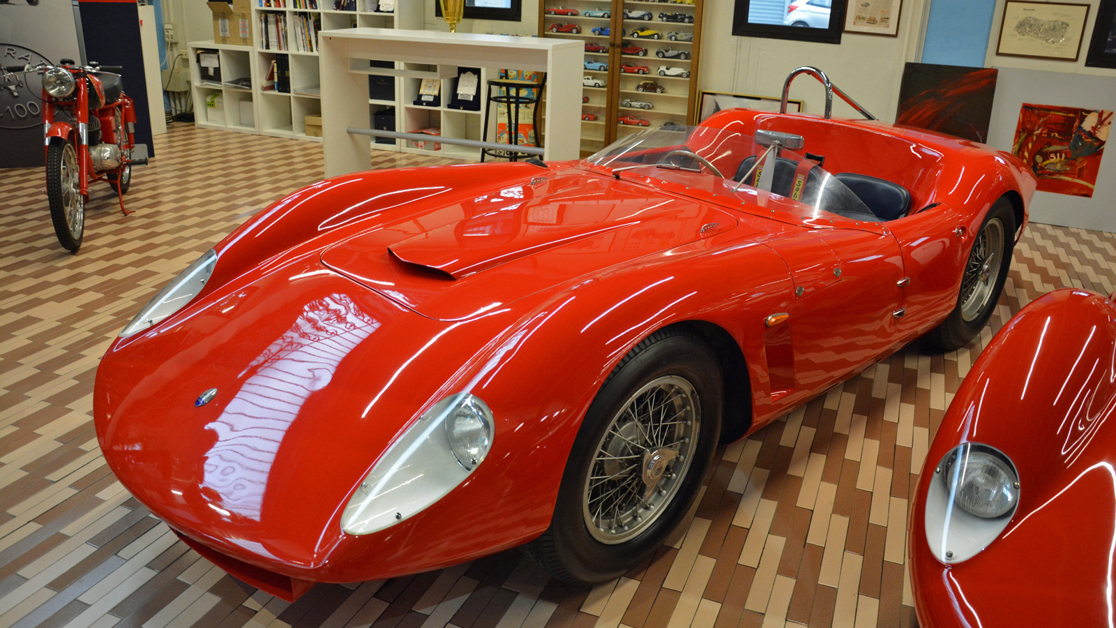 The Maserati treasures of the incredible Panini collection