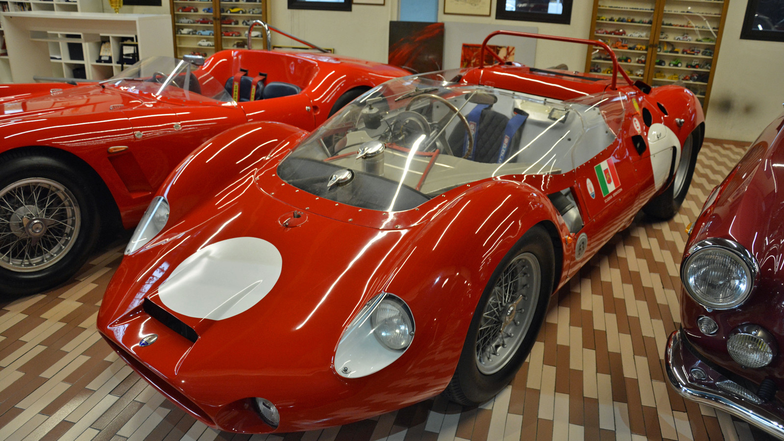 The Maserati treasures of the incredible Panini collection