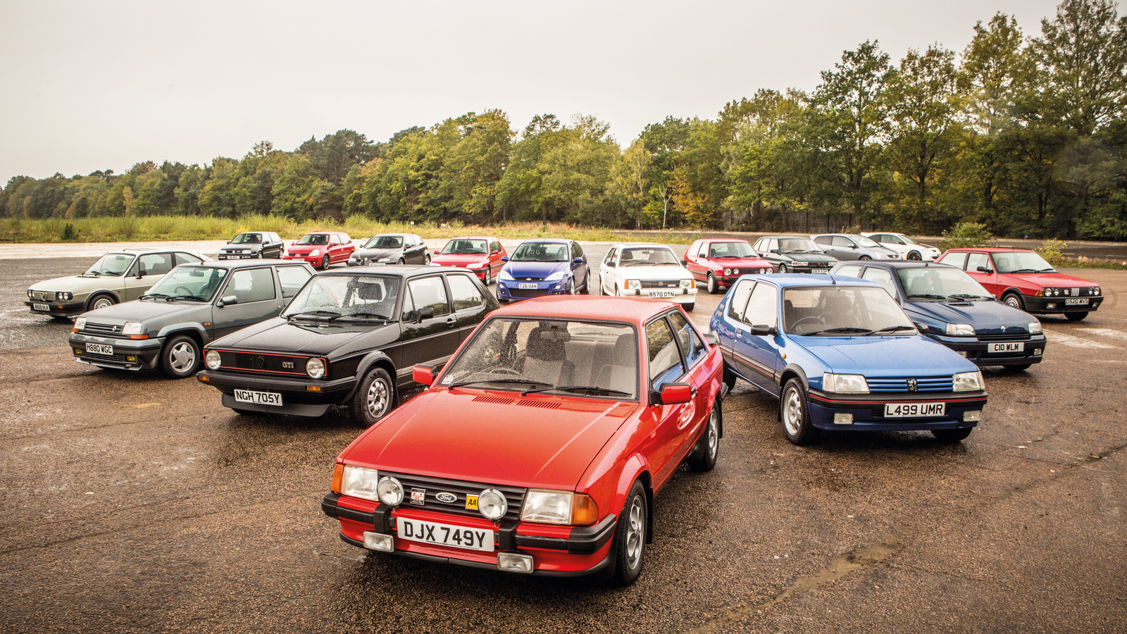 Retro hot hatch supertest: 19 legends driven